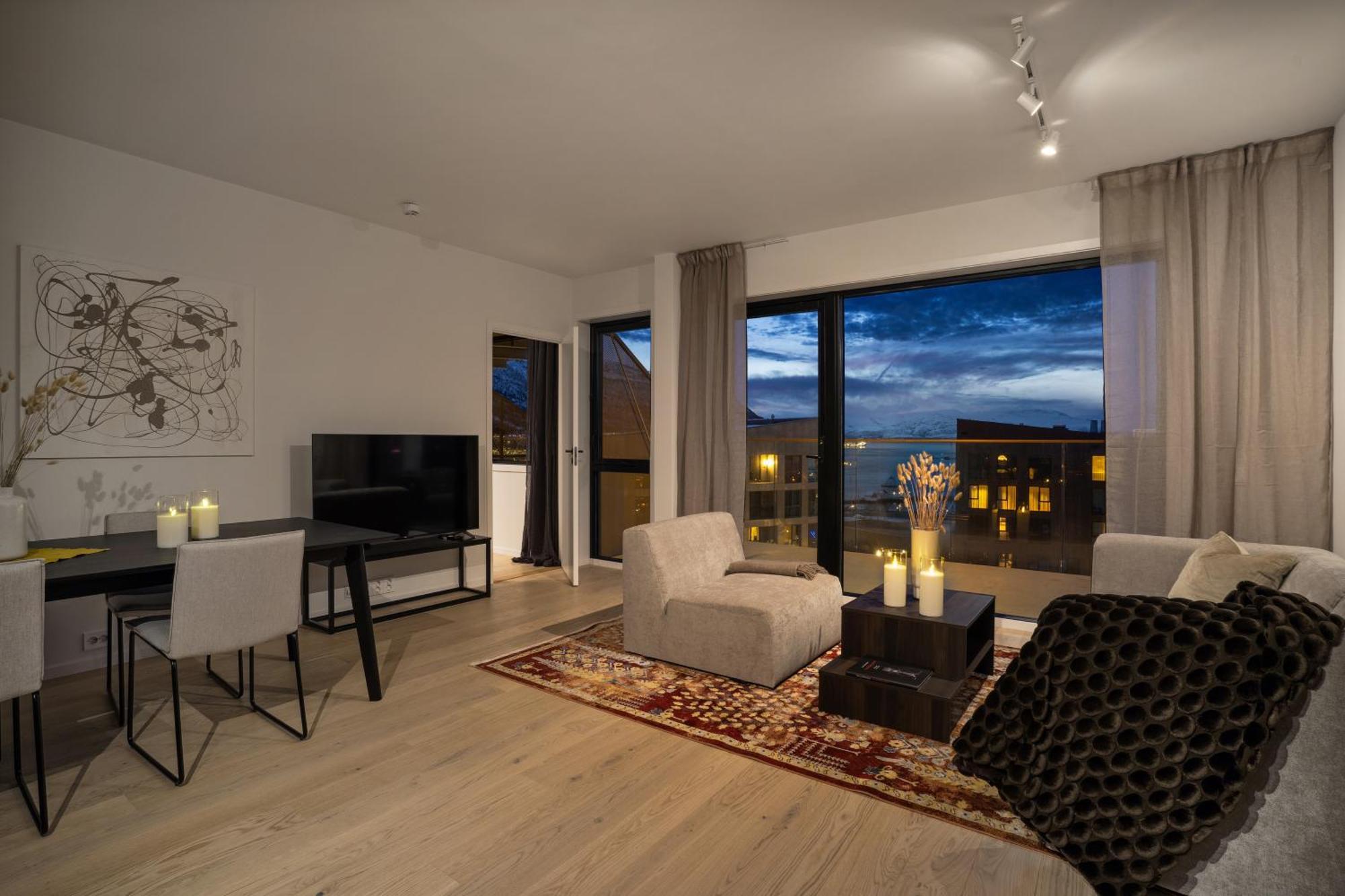Totalapartments Vervet Gjoa 트롬쇠 객실 사진