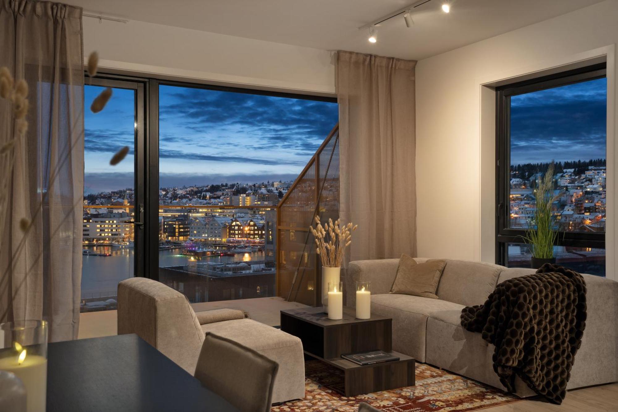 Totalapartments Vervet Gjoa 트롬쇠 객실 사진