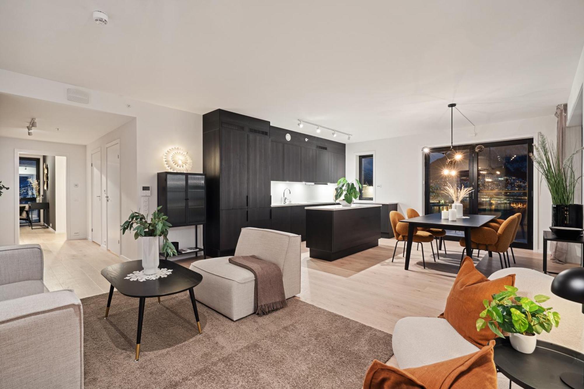 Totalapartments Vervet Gjoa 트롬쇠 객실 사진